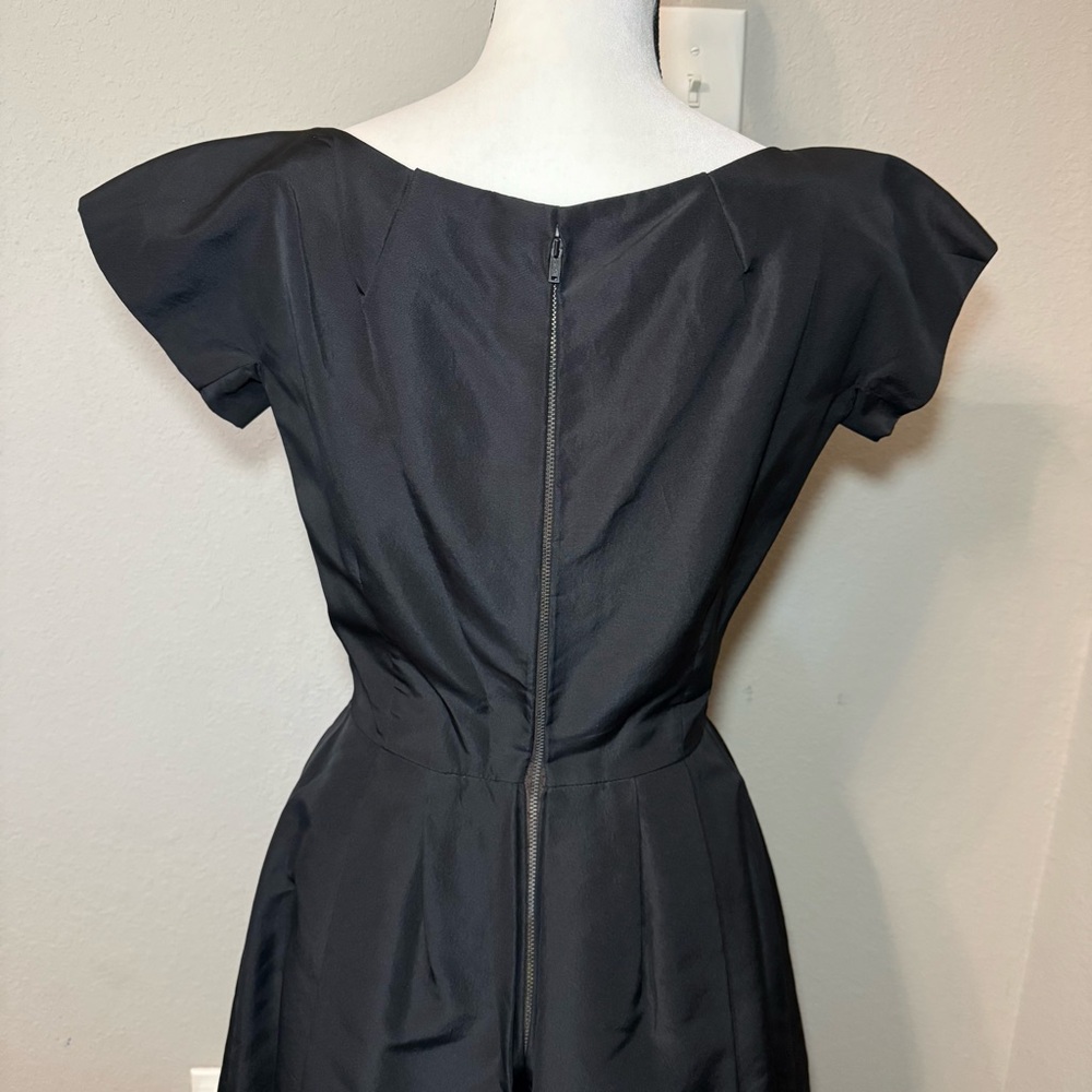 VINTAGE CHRISTIAN DIOR Taffeta Dress - Picture 7 of 16